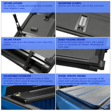 Load image into Gallery viewer, Nissan Titan 6.5FT 2004-2015 Hard Tri Fold Truck Tonneau Bed Cover (Standard Short Bed 6´5")