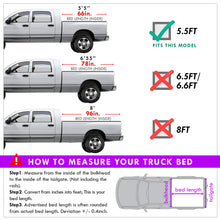 Load image into Gallery viewer, Toyota Tundra 5.5FT 2014-2021 Soft Tri Fold Truck Tonneau Bed Cover (Extra Short Bed 5´5")