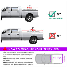 Load image into Gallery viewer, Toyota Tacoma 5FT 2016-2022 Soft Tri Fold Truck Tonneau Bed Cover (Extra Short Bed 5´)
