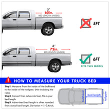 Load image into Gallery viewer, Toyota Tacoma 6FT 2005-2015 Hard Tri Fold Truck Tonneau Bed Cover (Standard Short Bed 6´)