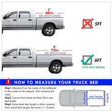 Load image into Gallery viewer, Toyota Tacoma 6FT 2016-2022 Hard Tri Fold Truck Tonneau Bed Cover (Standard Short Bed 6´)