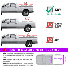 Load image into Gallery viewer, Toyota Tundra 5.5FT 2007-2013 Hard Tri Fold Truck Tonneau Bed Cover (Extra Short Bed 5´5&quot;)
