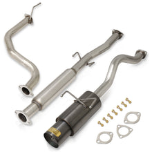 Load image into Gallery viewer, Acura Integra Hatchback GS LS RS 1994-2001 N1 Style Stainless Steel Catback Exhaust System Gunmetal (Piping: 2.5" / 65mm | Tip: 4.5")