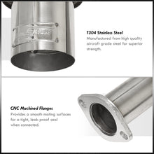 Load image into Gallery viewer, Acura Integra Hatchback GS LS RS 1994-2001 N1 Style Stainless Steel Catback Exhaust System (Piping: 2.5" / 65mm | Tip: 4.5")