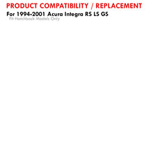 Load image into Gallery viewer, Acura Integra Hatchback GS LS RS 1994-2001 N1 Style Stainless Steel Catback Exhaust System Burnt Tip (Piping: 2.5" / 65mm to 3.0" / 76mm | Tip: 4.5")