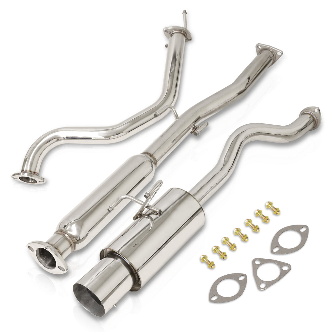 Acura Integra GSR Hatchback 1994-2001 N1 Style Stainless Steel Catback Exhaust System (Piping: 2.5