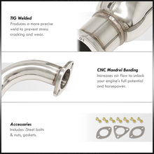 Load image into Gallery viewer, Acura Integra GSR Hatchback 1994-2001 N1 Style Stainless Steel Catback Exhaust System (Piping: 2.5" / 65mm | Tip: 4.5")