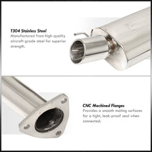 Load image into Gallery viewer, Acura TSX 2.4L I4 2009-2014 Dual Tip Stainless Steel Catback Exhaust System (Piping: 2.5" / 65mm | Tip: 4.0")