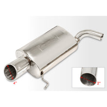 Load image into Gallery viewer, Acura TSX 2.4L I4 2009-2014 Dual Tip Stainless Steel Catback Exhaust System (Piping: 2.5" / 65mm | Tip: 4.0")
