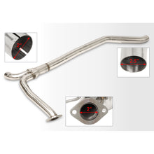Load image into Gallery viewer, Acura TSX 2.4L I4 2009-2014 Dual Tip Stainless Steel Catback Exhaust System (Piping: 2.5" / 65mm | Tip: 4.0")