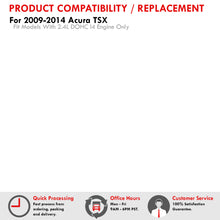 Load image into Gallery viewer, Acura TSX 2.4L I4 2009-2014 Dual Tip Stainless Steel Catback Exhaust System (Piping: 2.5" / 65mm | Tip: 4.0")