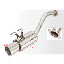 Load image into Gallery viewer, Acura RSX Base 2002-2006 N1 Style Stainless Steel Catback Exhaust System (Piping: 2.25" / 58mm | Tip: 4.5")