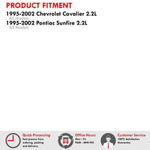 Load image into Gallery viewer, Chevrolet Cavalier 1995-2002 / Pontiac Sunfire 1995-2002 Stainless Steel Catback Exhaust System (Piping: 2.5" / 65mm | Tip: 4.5")