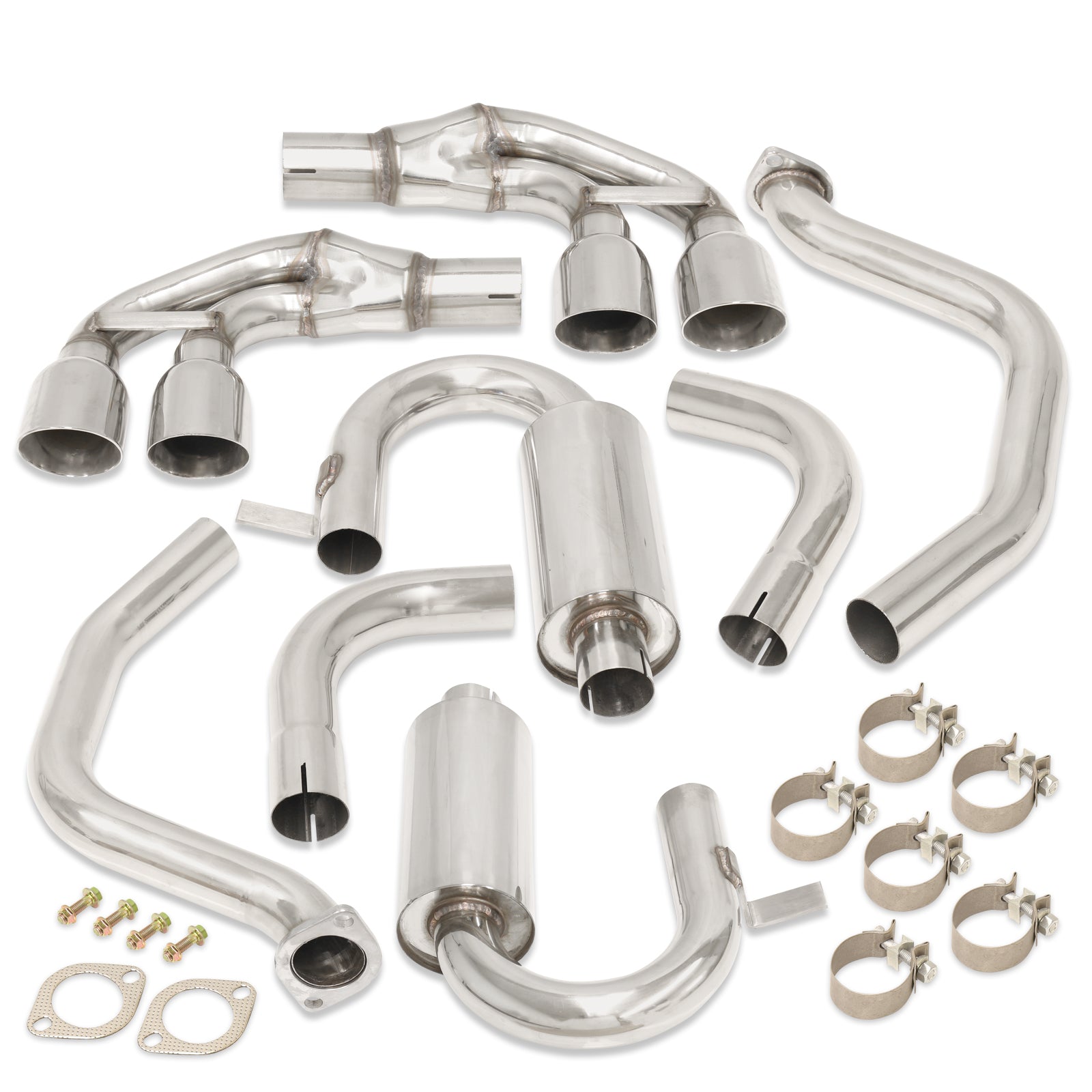Chevrolet Corvette C5 Z06 5.7L V8 1997-2004 Oval Quad Tip