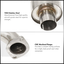 Load image into Gallery viewer, Chevrolet Corvette C5 Z06 5.7L V8 1997-2004 Oval Quad Tip Stainless Steel Catback Exhaust System (Piping: 2.5" / 65mm | Tip: 4.5")