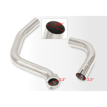 Load image into Gallery viewer, Chevrolet Corvette C5 Z06 5.7L V8 1997-2004 Oval Quad Tip Stainless Steel Catback Exhaust System (Piping: 2.5" / 65mm | Tip: 4.5")