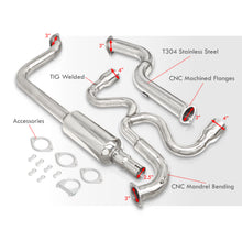 Load image into Gallery viewer, Dodge Neon SRT4 2003-2005 Dual Tip Stainless Steel Catback Exhaust System (Piping: 3.0" / 76mm | Tip: 4.0")