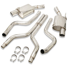 Load image into Gallery viewer, Ford Mustang 4.6L 5.4L V8 2005-2009 Dual Tip Stainless Steel Catback Exhaust System (Tip: 3.5")