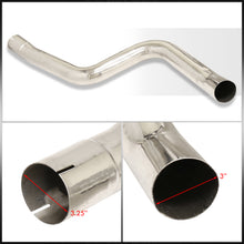 Load image into Gallery viewer, Ford Mustang 4.6L 5.4L V8 2005-2009 Dual Tip Stainless Steel Catback Exhaust System (Tip: 3.5")