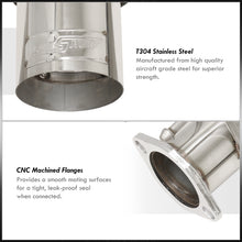Load image into Gallery viewer, Honda Civic EX 2001-2005 N1 Style Stainless Steel Catback Exhaust System (Piping: 2.5" / 65mm to 3.0" / 76mm | Tip: 4.5")