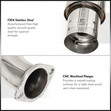 Load image into Gallery viewer, Honda Civic Hatchback 1992-1995 N1 Style Stainless Steel Catback Exhaust System (Piping: 2.5" / 65mm to 3.0" / 76mm | Tip: 4.5")
