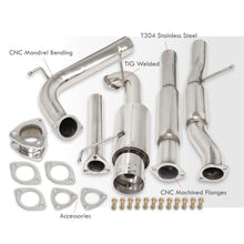 Load image into Gallery viewer, Honda Accord 2.3L I4 1998-2002 N1 Style Stainless Steel Catback Exhaust System (Piping: 2.5" / 65mm | Tip: 4.5")