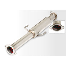 Load image into Gallery viewer, Hyundai Tiburon V6 2003-2006 Dual Tip Stainless Steel Catback Exhaust System Burnt Tip (Piping: 2.5&quot; / 65mm | Tip: 4.5&quot;)
