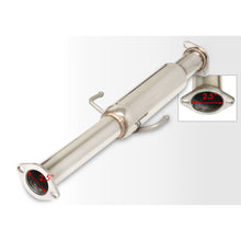 Load image into Gallery viewer, Hyundai Tiburon V6 2003-2006 Dual Tip Stainless Steel Catback Exhaust System Burnt Tip (Piping: 2.5" / 65mm | Tip: 4.5")