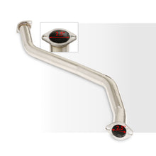 Load image into Gallery viewer, Hyundai Tiburon V6 2003-2006 Dual Tip Stainless Steel Catback Exhaust System Burnt Tip (Piping: 2.5" / 65mm | Tip: 4.5")