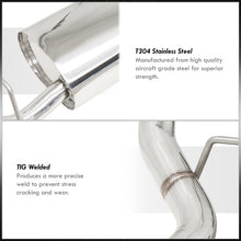 Load image into Gallery viewer, Jeep Wrangler 2 Door 2007-2017 Dual Tip Stainless Steel Catback Exhaust System (Piping: 2.5" / 65mm | Tip: 3.5")