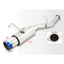 Load image into Gallery viewer, Nissan 240SX S13 1989-1994 N1 Style Stainless Steel Catback Exhaust System Burnt Tip (Piping: 3.0" / 76mm | Tip: 4.5")