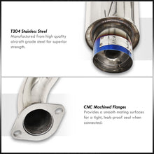 Load image into Gallery viewer, Nissan Sentra SE-R Spec V 2002-2006 N1 Style Stainless Steel Catback Exhaust System Burnt Tip (Piping: 2.5" / 65mm | Tip: 4.5")