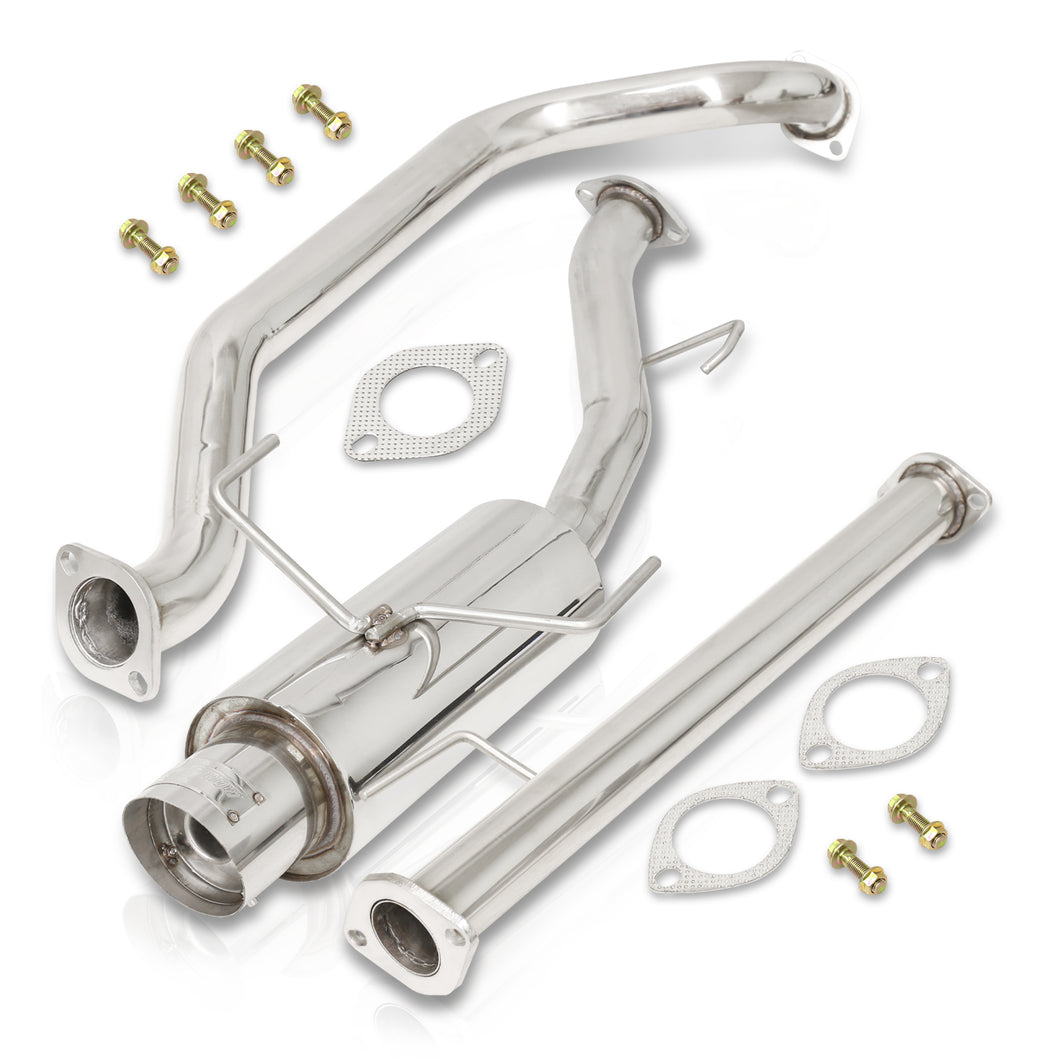 Nissan Sentra SE-R Spec V 2002-2006 N1 Style Stainless Steel Catback Exhaust System (Piping: 2.5