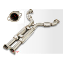 Load image into Gallery viewer, Nissan 370Z 2009-2020 Hi-Power Style Dual Tip Stainless Steel Catback Exhaust System (Piping: 2.25" / 58mm | Tip: 4.5")