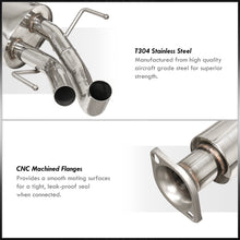 Load image into Gallery viewer, Toyota FJ Cruiser 4.0L 2007-2014 Dual Tip Stainless Steel Catback Exhaust System (Piping: 2.5" / 65mm | Tip: 4.0")