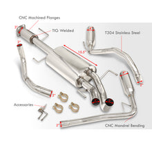 Load image into Gallery viewer, Toyota FJ Cruiser 4.0L 2007-2014 Dual Tip Stainless Steel Catback Exhaust System (Piping: 2.5" / 65mm | Tip: 4.0")