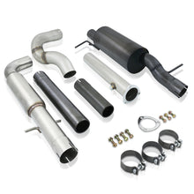 Load image into Gallery viewer, Volkswagen Golf MK4 1.8L Turbo 2000-2005 / Jetta MK4 1.8L Turbo 1999-2005 Dual Tip Stainless Steel Catback Exhaust System Gunmetal (Piping: 3.0" / 76mm | Tip: 2.5")