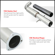 Load image into Gallery viewer, Volkswagen Golf MK4 1.8L Turbo 2000-2005 / Jetta MK4 1.8L Turbo 1999-2005 Dual Tip Stainless Steel Catback Exhaust System Gunmetal (Piping: 3.0" / 76mm | Tip: 2.5")