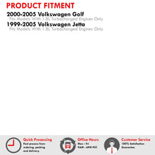 Load image into Gallery viewer, Volkswagen Golf MK4 1.8L Turbo 2000-2005 / Jetta MK4 1.8L Turbo 1999-2005 Dual Tip Stainless Steel Catback Exhaust System (Piping: 3.0" / 76mm | Tip: 2.5")