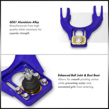Load image into Gallery viewer, Acura Integra 1994-2001 / Honda Civic 1992-1995 / Del Sol 1993-1997 Front Upper Control Arms Camber Kit Blue