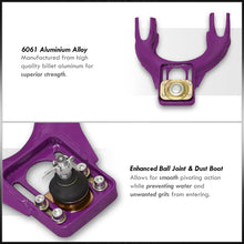 Load image into Gallery viewer, Acura Integra 1994-2001 / Honda Civic 1992-1995 / Del Sol 1993-1997 Front Upper Control Arms Camber Kit Purple