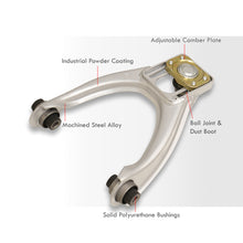 Load image into Gallery viewer, Honda Civic 1996-2000 Front Upper Control Arms Camber Kit Silver