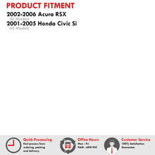 Load image into Gallery viewer, Acura RSX 2002-2006 / Honda Civic 2001-2005 / Civic Si 2002-2005 Rear Control Arms Camber Kit Red