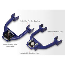 Load image into Gallery viewer, Acura Integra 1994-2001 / Honda Civic 1992-1995 / Del Sol 1993-1997 Front Upper Tubular Control Arms Camber Kit Blue