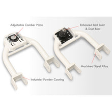 Load image into Gallery viewer, Acura Integra 1994-2001 / Honda Civic 1992-1995 / Del Sol 1993-1997 Front Upper Tubular Control Arms Camber Kit White
