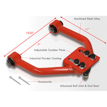 Load image into Gallery viewer, Lexus IS300 2001-2005 Front Upper Tubular Control Arms Camber Kit Red