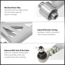 Load image into Gallery viewer, Lexus IS300 2001-2005 / GS300 GS400 GS430 1998-2005 Tubular Rear Upper Control Arms Camber Kit Silver