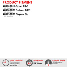 Load image into Gallery viewer, Scion FRS 2013-2016 / Toyota 86 2016-2021 / Subaru BRZ 2013-2021 Rear Control Trailing Arms Kit Red