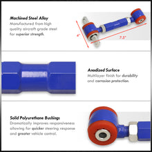 Load image into Gallery viewer, Acura Integra 1990-2001 / Honda Civic 1988-2000 / CRX 1988-1991 / Del Sol 1993-1997 Rear Control Arms Camber Kit Blue (Version 2)