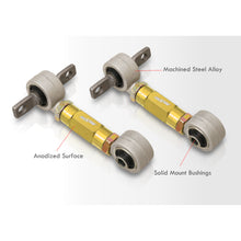 Load image into Gallery viewer, Acura Integra 1990-2001 / Honda Civic 1988-2000 / CRX 1988-1991 / Del Sol 1993-1997 Rear Control Arms Camber Kit Gold (Version 4)